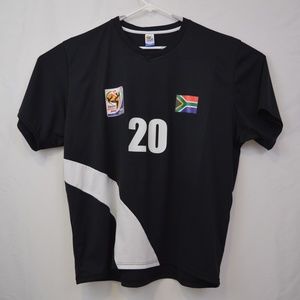FIFA World Cup South Africa 2010 Soccer Shirt Blac